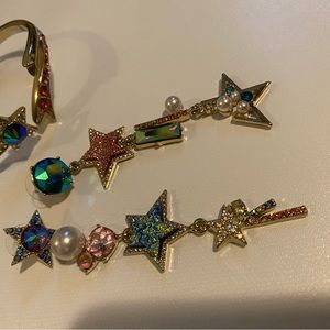 betsey earrings with bracelet!
